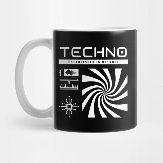 TECHNO - Established In Detroit by DISCOTHREADZ 